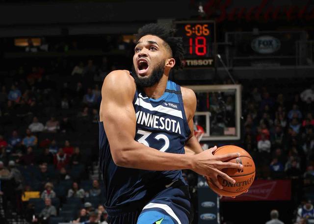  唐斯内外开花森林狼主场击溃雷霆防线